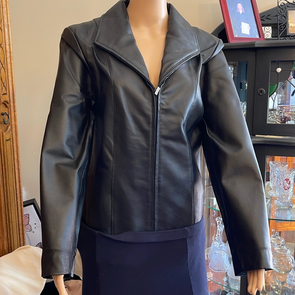 Leather jacket